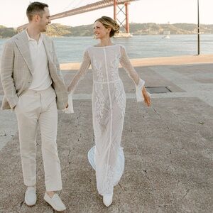 J Andreatta Cafe de Flore dress